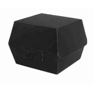 CONTENITORE HAMBURGER NERO 13X12X9 THE PACK