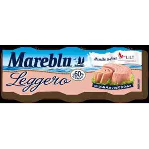 THUNFISCH IN LEICHTEM OLIVENÖL MAREBLU 60 GR x 3