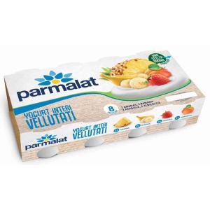 ASSORTED VELVETY YOGURT PARMALAT 125 GR x 8