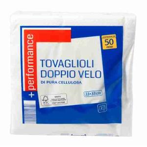 TOVAGLIOLI 2 VELI 33X33 +PERFORMANCE x 50