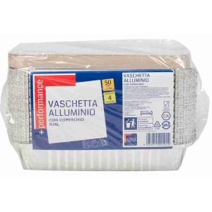 VASCHETTE ALLUMINIO C/C 4 PORZ. +PERFORMANCE x 50