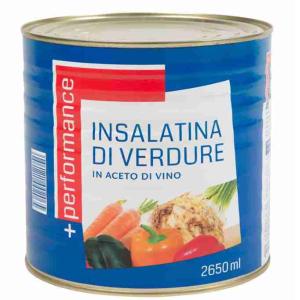 INSALATINA VERDURE ACETO VINO +PERFORMANCE 2,65 KG