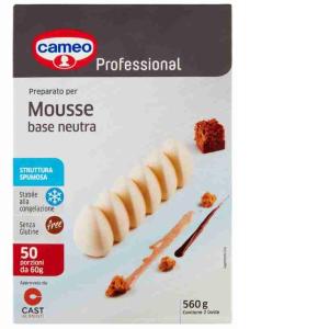 MOUSSE BASE NEUTRA CAMEO PROF 560 GR