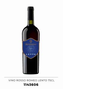 VINO TINTO ROMEO LENTO 75 CL