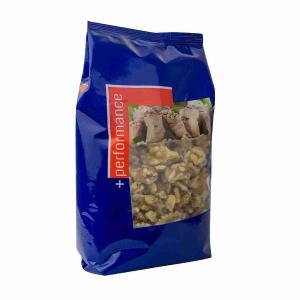 SHELLED WALNUTS PIECES +PERFORMANCE 500 GR