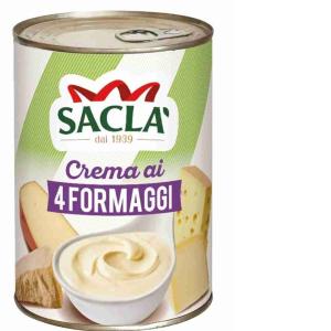 CREMA AI FORMAGGI LATTA SACLA' 425 ML