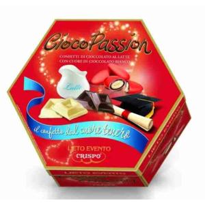 CHOCO PASSION RED CRISPO CONFETTI 500 GR