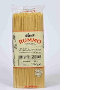 PASTA ESPAGUETI 3 RUMMO 1 KG