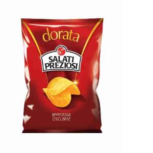 CHIPS DORÉS PRÉCIEUX SALÉS 120 GR