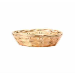 RUNDER POLY-RATTAN-KORB CM15X4H