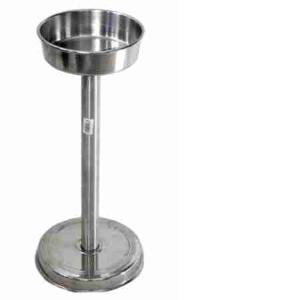 COLONNA PORTA SECCHIELLO ACCIAIO INOX CM22X63H