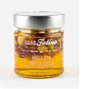 HONEY WITH DRIED FRUIT FOLINO 250 GR