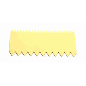 DOUBLE COMB SCRAPER/TAROT P/G CM. 11.5X7