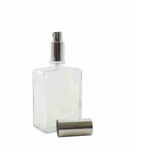 LIQUOR BOTTLE 100ML ATOMIZER PUMP SPRAY GLASS