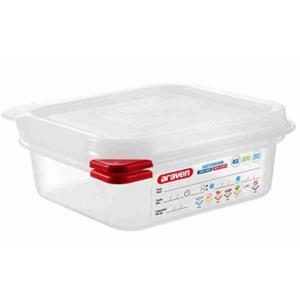 GASTRONORM PP 1/6 H 65 C/COPERCHIO BPA FREE -40+95