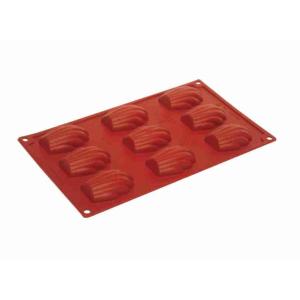 STAMPO SILICONE 9 MADELEINE 6.8X4.5X1.7H