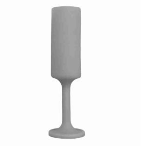 FLUTE GRIGIO SILICONE