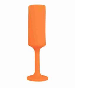 FLUTE ARANCIO SILICONE