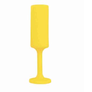 FLUTE GIALLO SILICONE