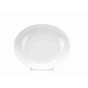 PIATTO BISTECCA TIVOLI 30X28 BIANCO