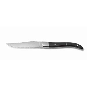 COLTELLO BISTECCA MANICO NERO