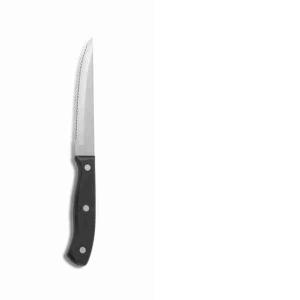 COLTELLO BISTECCA MANICO NERO