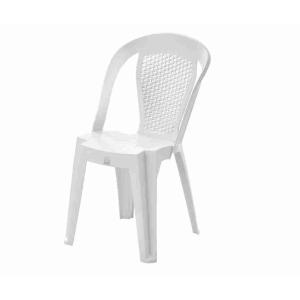 SEDIA BISTROT RATTAN BIANCO SOFIA*