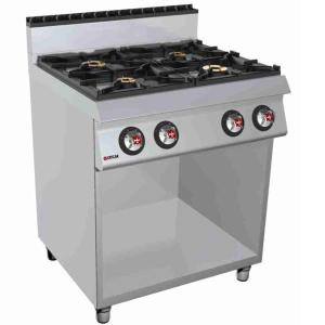 CUCINA 4FUOCHI GAS APERTA 80X90H90 80CBG04