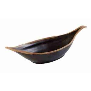 BLATT 42X9,5H BRAUN/BAUMWOLLE MELAMIN