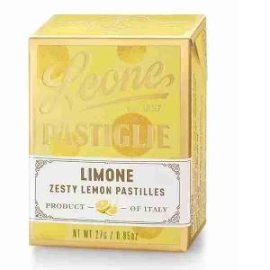 CARAMELLE PASTIGLIA LIMONE ASTUCCIO LEONE 27 GR