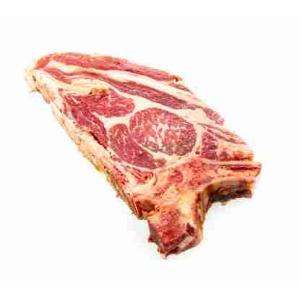 BEEF RIB WITH BONE DRY AGED EXTRA MARBLED ANGUS...