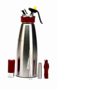 SIFONE DA GOURMET "PLUS" LT. 1 ACCIAIO INOX SATINA