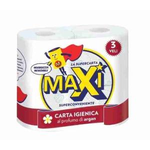 ARGAN TOILET PAPER 4 RT 3 PLY MAXI