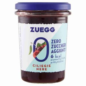 CERO AZÚCAR/MERMELADA DE CEREZA ZUEGG 220 GR