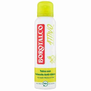 DEO ACTIF SPRAY JAUNE BOROTALC 150 ML