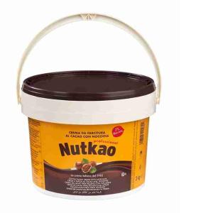 CREMA FARCITURA CACAO 7% NOCCIOLE NUTKAO 3 KG