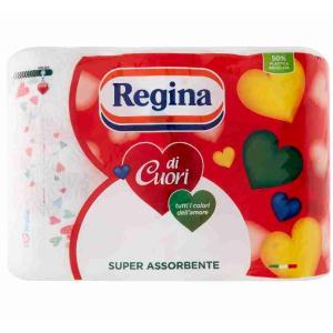 CARTA CASA ASCIUGATUTTO REGINA DI CUORI 3RT REGINA