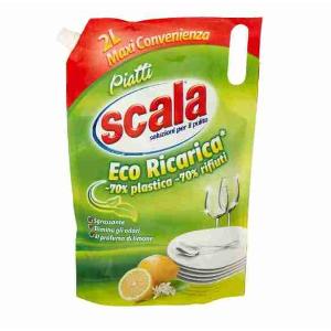 DETERGENTE PIATTI RICARICA LIMONE SCALA 2 LT