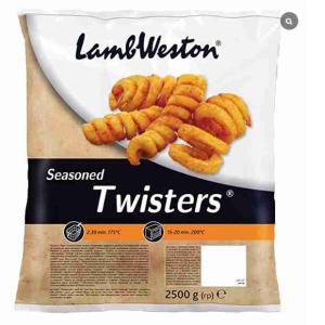 PATATE ORIGINAL SEASONED TWISTERS LAMBWESTON 2,5 K