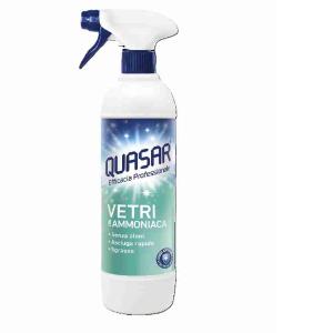 NETTOYANT POUR VITRES À L'AMMONIAQUE QUASAR 580 ML