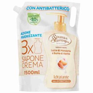 SAPONE LIQ.RIC. MANDORLA SPUMA DI SCIAMPAGNA 1,5 L