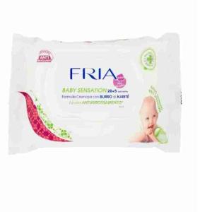 BABY SENSATION WIPES 20+5PCS FRIA