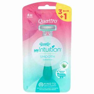 RASOIO QUATTRO MI INTUICIÓN MUJERES 3+1 WILKINSON