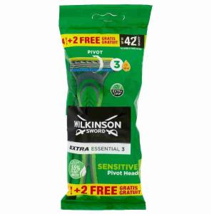 RASOIO EXTRA 3 ESSENTIELS SENSIBLE 4+2 WILKINSON