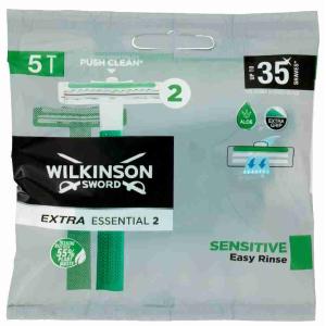 RASOIO EXTRA 2 ESSENTIALS SENSITIVE WILKINSON x 5