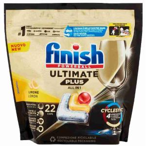 ULTIMATE DISHWASHER TABLETS LEMON X22 FINISH