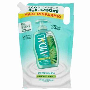 SAPONA LIQ. ALMIZCLE BLANCO VIDAL 1,2 LT