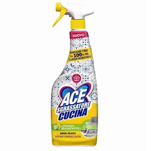 KITCHEN SPRAY DEGREASER LEMON BERG. ACE 600 ML