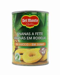 ANANAS A FETTE ALLO SCIROPPO DEL MONTE 565 GR