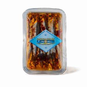 ACCIUGHE PICCANTI VASCHETTE CRISTAUDO 170 GR